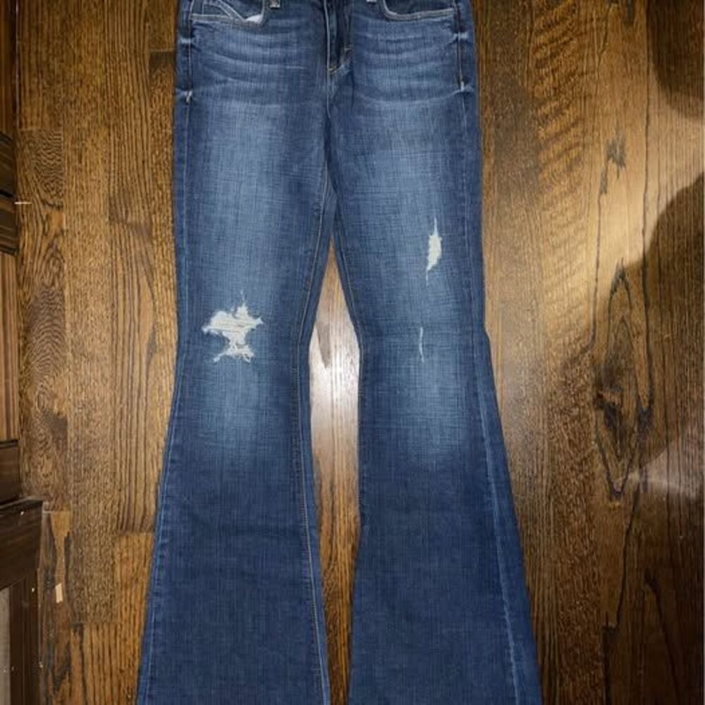 Size 26 Sivvy Women’s Jeans Flare Medium Wash